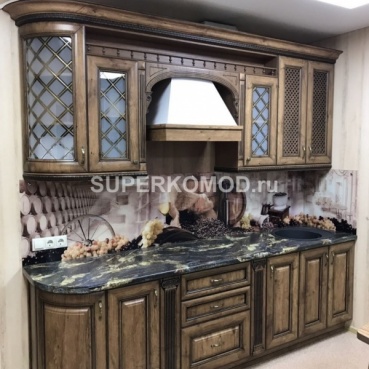 Кухня с патиной Кухня с патиной