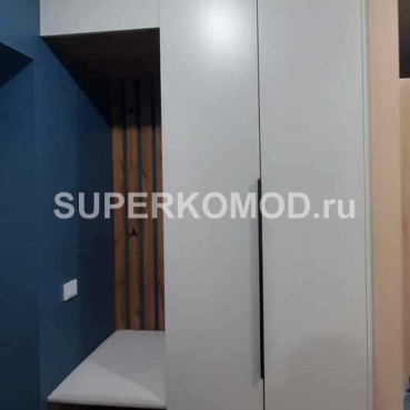 Серый шкаф лофт в прихожую Серый шкаф лофт в прихожую