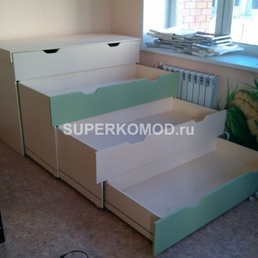 Комод-кровать детский раздвижной