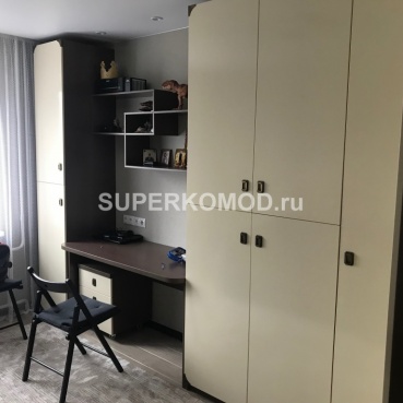 Мебель для подростка в темном цвете на заказ Мебель для подростка в темном цвете на заказ