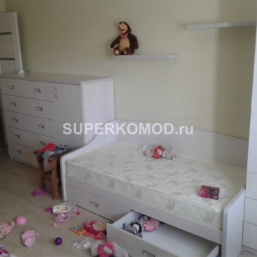 Мебель в детскую комнату для двух девочек под заказ Мебель в детскую комнату для двух девочек под заказ