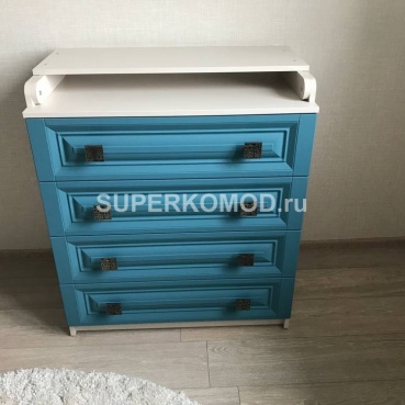 Синий комод под дерево Синий комод под дерево